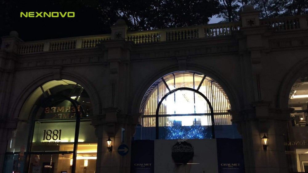 香港CHAUMET透明LED顯示屏項目(圖4)