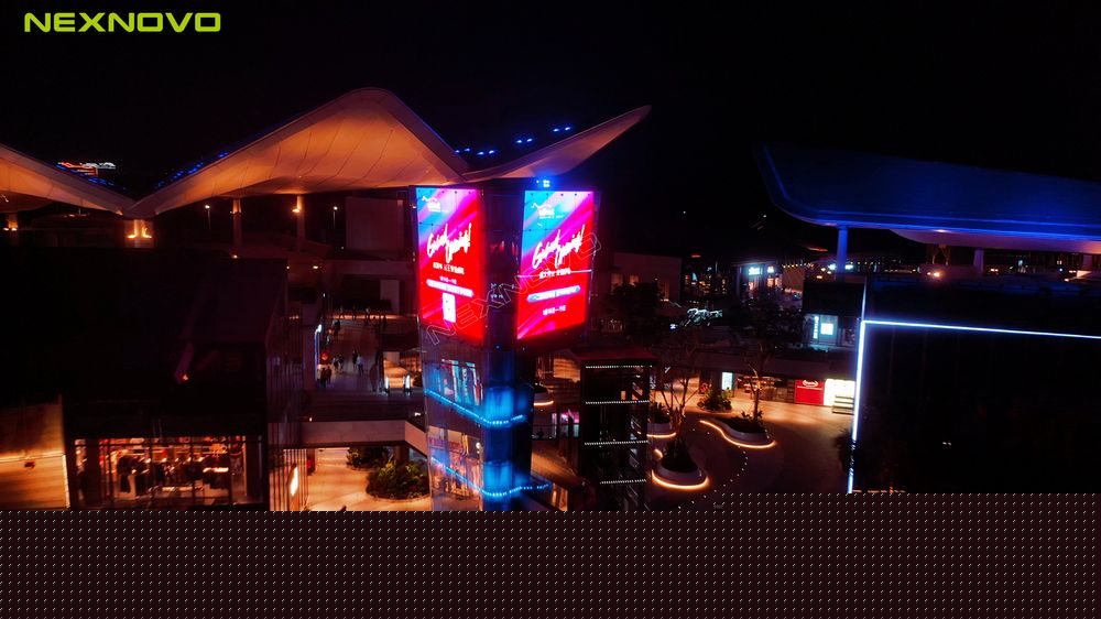 三亞海棠灣河心島透明LED顯示屏項目(圖18)