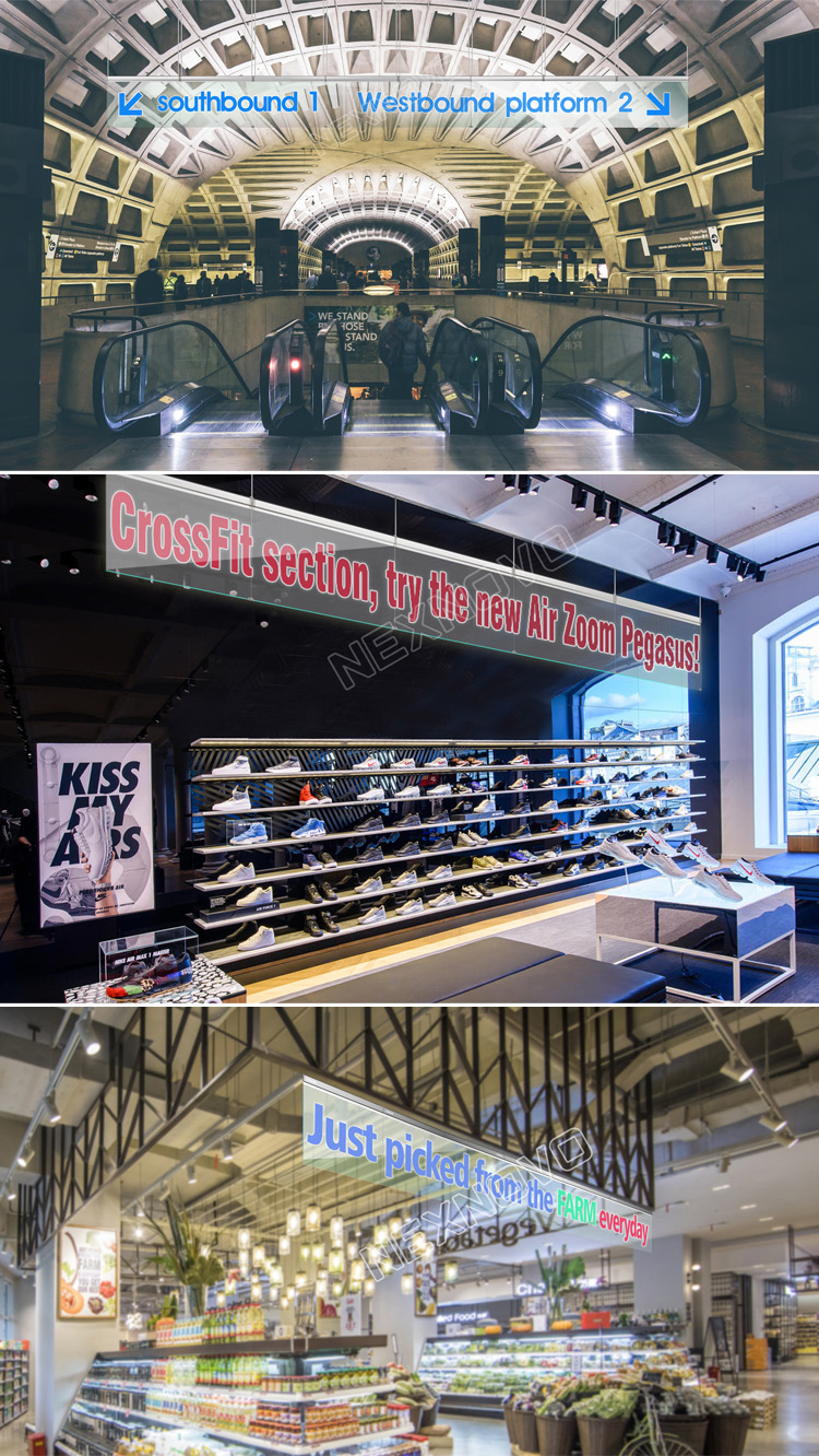 LED透明屏導(dǎo)示牌 LED透明屏導(dǎo)示牌