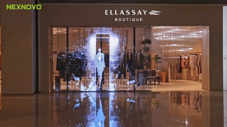 晶泓LED透明屏丨 攜手歌力思品牌女裝，共贏新零售時代(圖6)