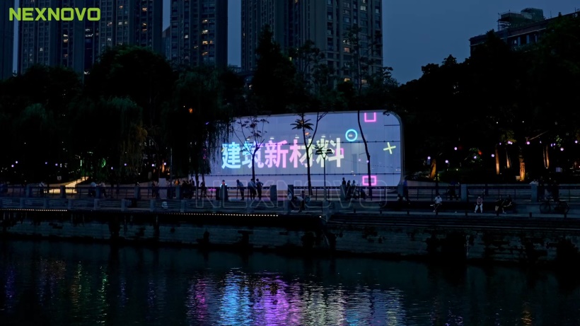 LED光電玻璃酷炫效果